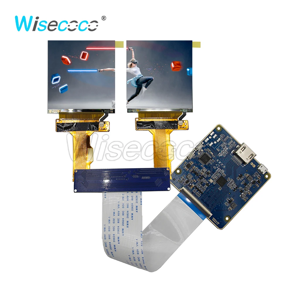 Высококачественный квадратный ЖК-экран Wisecoco 2 9 дюйма TFT MIPI 1440x1440 LS029B3SX04 для AR VR Reality