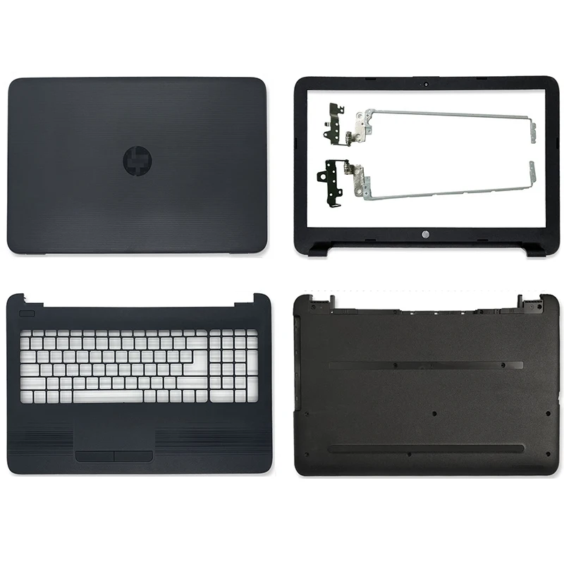 

Новинка для ноутбука HP 15-AY 15-BA 15-BD Series, задняя крышка ЖК-экрана, передние петли, Упор для рук, нижний чехол, черный 859511-001 855027-001