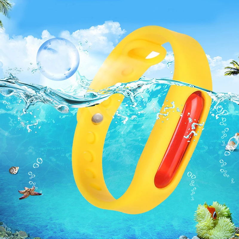 Противомоскитная силиконовая повязка на запястье защита от насекомых для