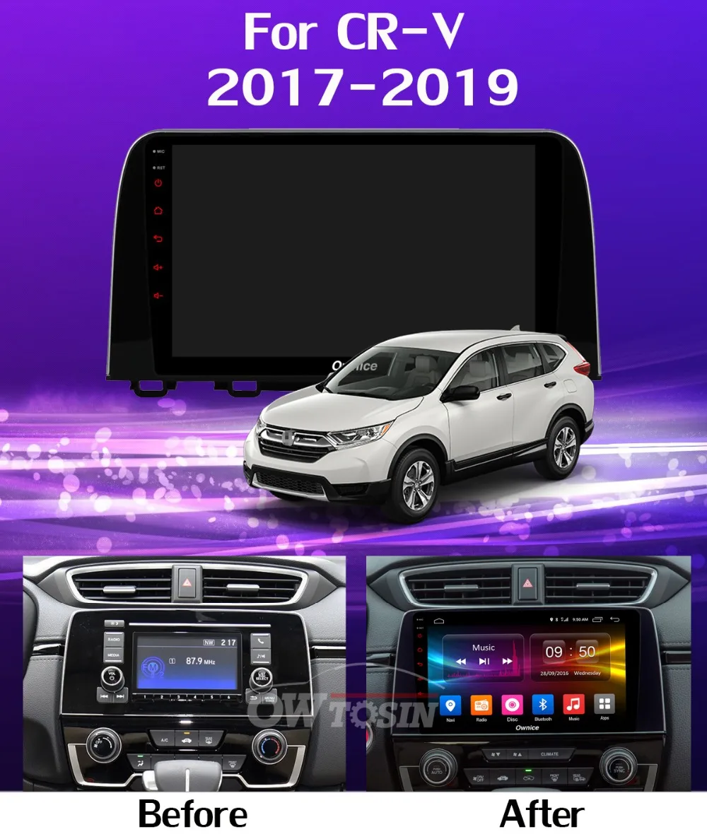 360°4×DVR камера 1 Din камера Android 9,0 4G+ 64G SPDIF DSP CarPlay Автомобильный мультимедийный gps радио плеер для Honda CR-V CRV