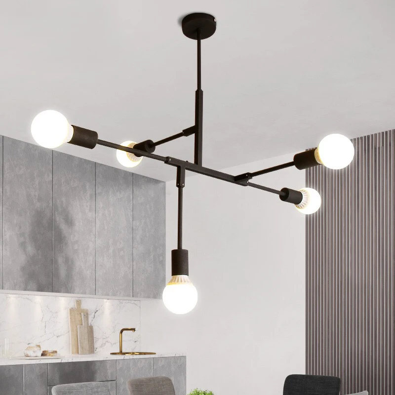 Светодиодный подвесной светильник для гостиной спальни дома промышленный