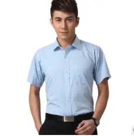 

Spring/summer 2017 men's shirts business casual plain coloured men's shirts G-81