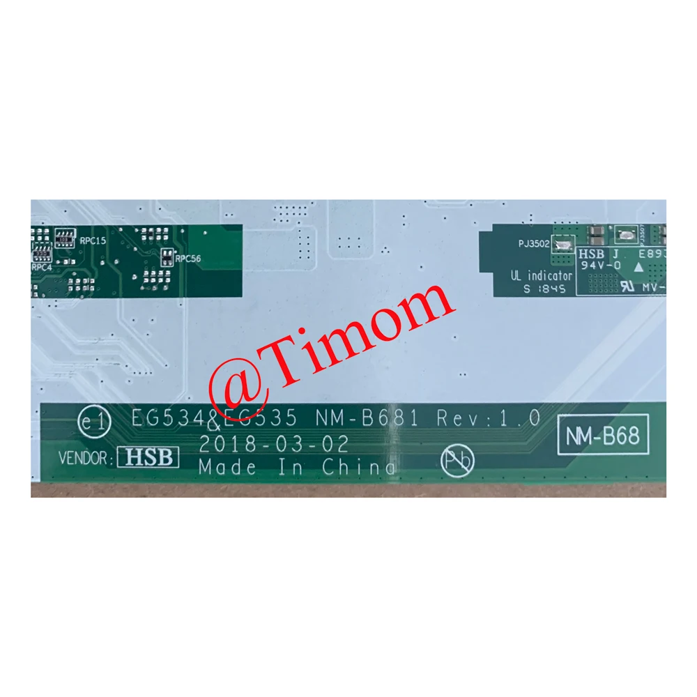 R5-2500U для Ideapad 330-15ARR 81D2 ноутбука независимая материнская плата NM-B681 FRU PN 5B20R34279 5B20R34269