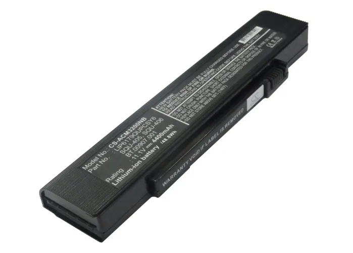 

cameron sino battery for Acer TravelMate 3200, TravelMate 3200XCi, TravelMate 3200XMi, TravelMate 3201, TravelMate 3201NXCi,