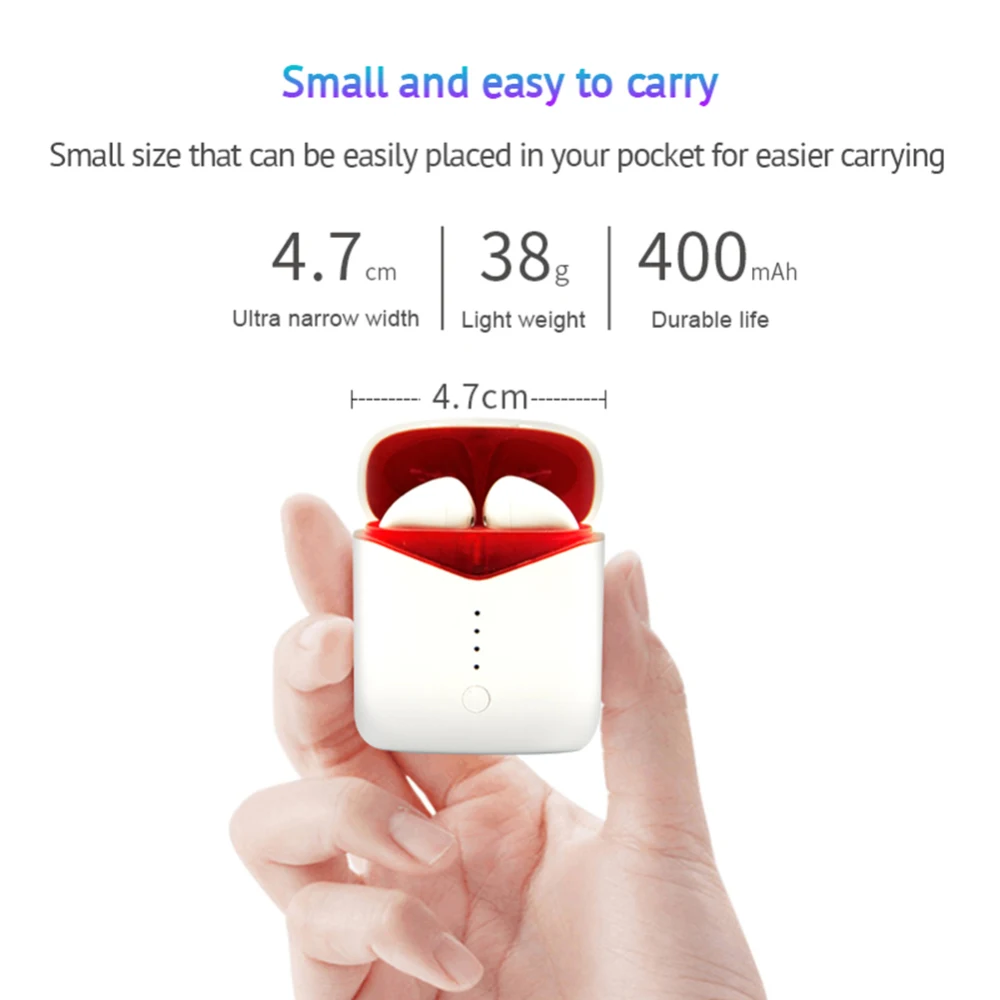 Беспроводные Bluetooth наушники 5 0 TWS мини P20 стерео глубокие басы гарнитура с