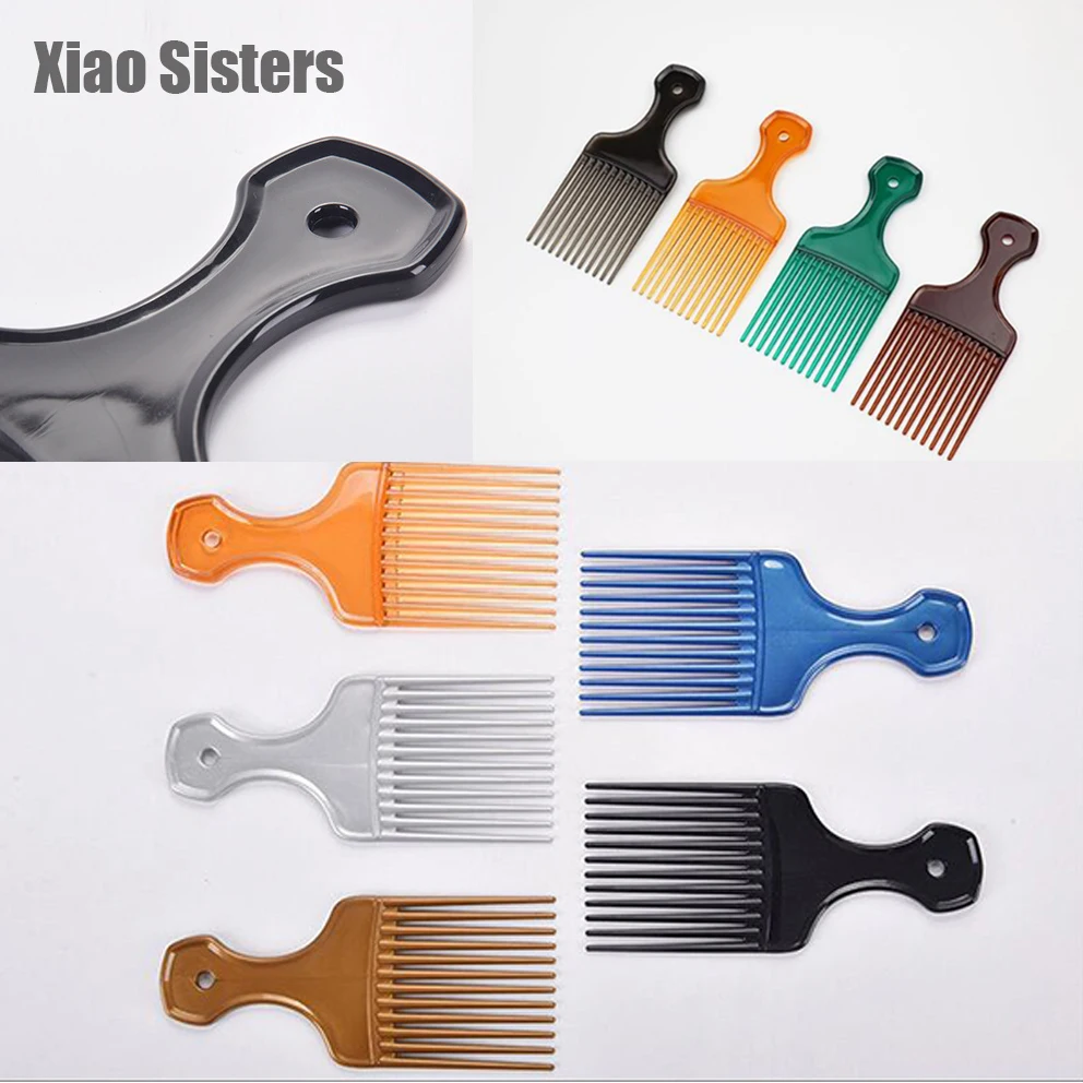 

Расческа-вилка для афро волос с широкими зубьями, 1 шт.