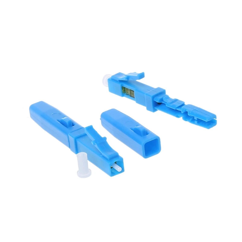 

10PCS LC UPC Fast Connector single-mode fiber optic quick connector Embedded type FTTH Fiber Optic Fast Connector
