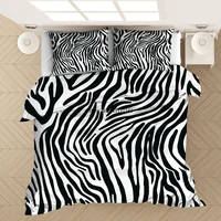 leopard zebra 3d printed bedding set duvet covers pillowcases comforter bedding set bedclothes bed linen