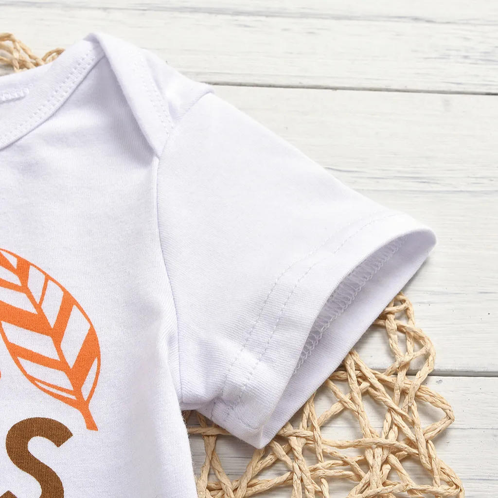 

Newborn Baby Girls boys Bodysuit romper short sleeve Letter cotton Jumpsuits Toddler Infant cotton rompers clothes Outfit ZM