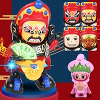 face changing dolls automatic dancing robot electric baby toy childrens birthday gift kids toys girls sichuan opera face change