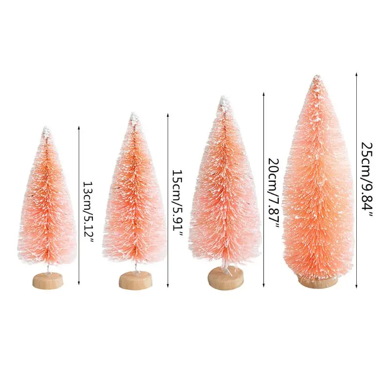 Маленькая искусственная Рождественская елка снежный шар милый уникальный