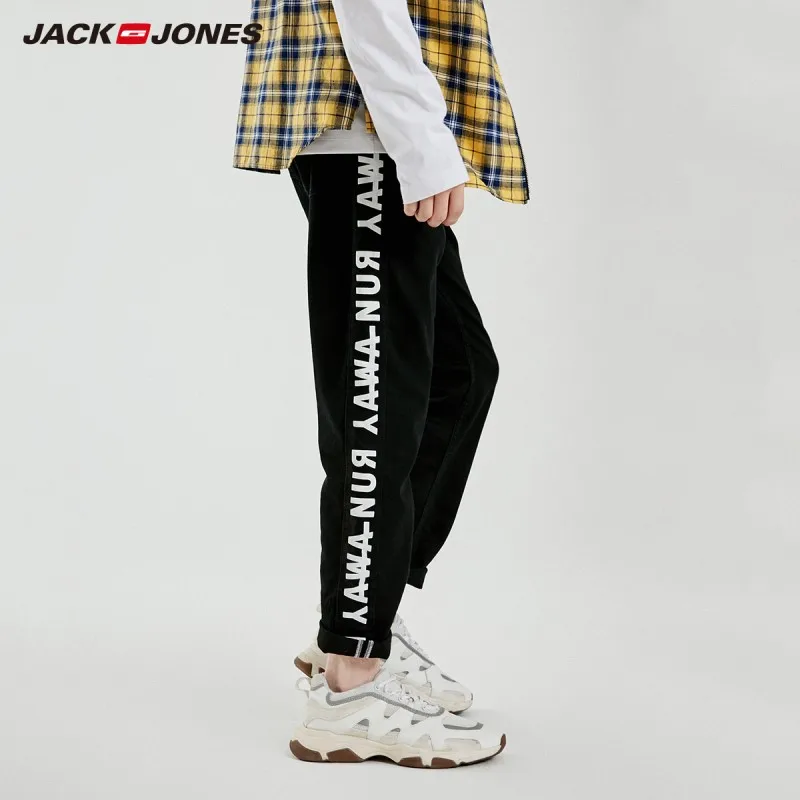 

Джинсы JackJones мужские зауженные до щиколотки, уличная одежда, 219132560