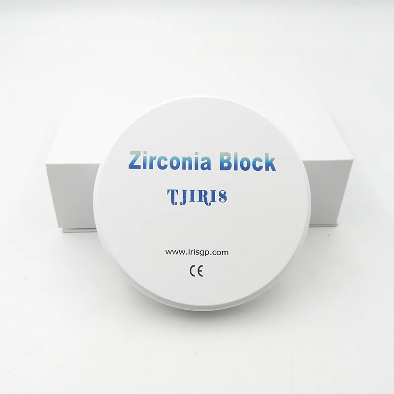 

1 Pieces OD98*10mm~16mm HT ST Dental Zirconia Block Zirconium Ceramic Blocks High Translucent For CAD/CAM Milling Machine