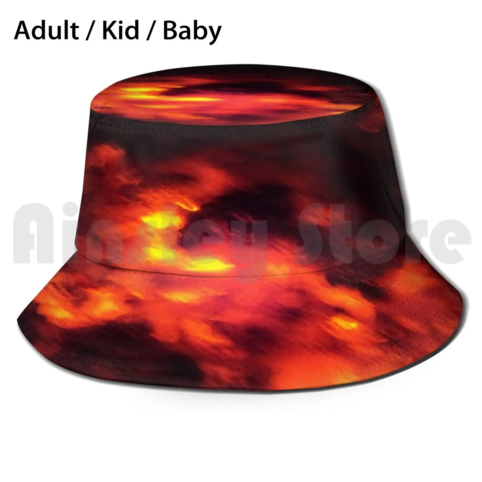 Складная Солнцезащитная шляпа для путешествий с УФ-защитой огненная оранжевая