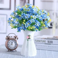 living room bedroom plastic artificial flower set ornaments indoor dining table tea table dry flower bunch small potted