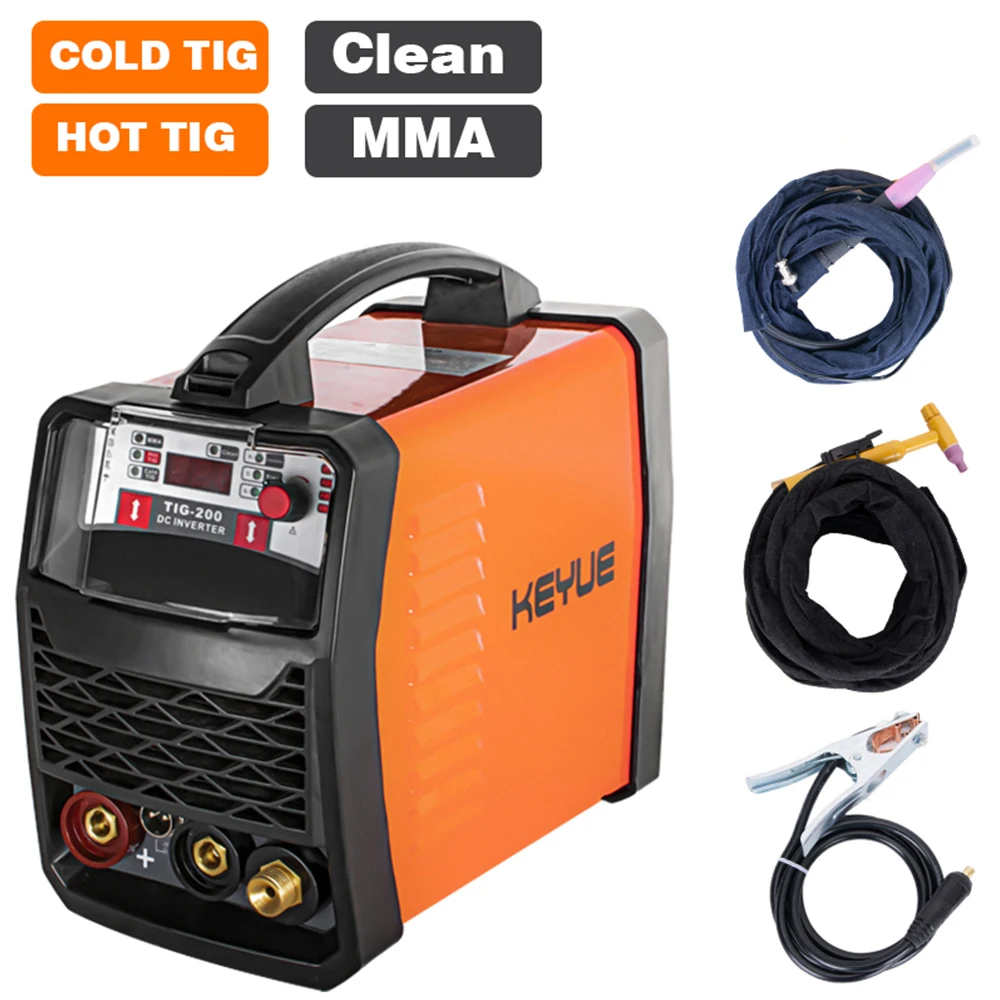 

Intelligent TIG-200G Multifunctional Cold TIG Welding Machine TIG/COLD/CLEAN/SMART/Au-Ag Pipe welding machine ARC welding