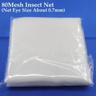 Сетка для защиты сада от вредителей, защитное покрытие 80 ячеек для теплиц, фруктов, овощей, насекомых, цветов, Горшков