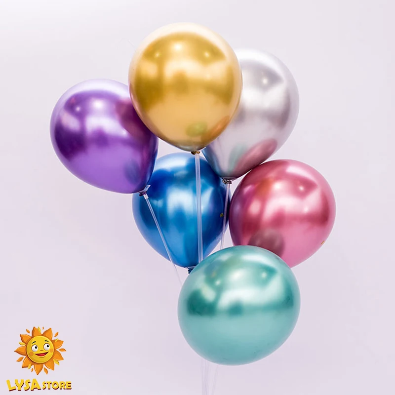 5/10/12/18 дюймовое металлическое Baby Shower вечерние свадебные декоративный латексный