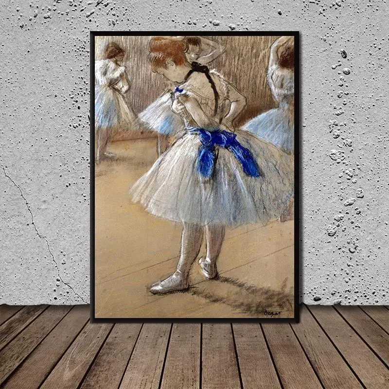 

Modern Canvas Painting Dance Studio Edgar Degas Posters Modern Paintings for Living Room Wall Pictures Home Decoration Cuadro
