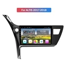 Автомобильный мультимедийный плеер 6G + 128G Android 10,0 для TOYOTA COROLLA 2017-Автомобильный GPS-навигатор с Wi-Fi 4G Bluetooth DSP CARPLAY