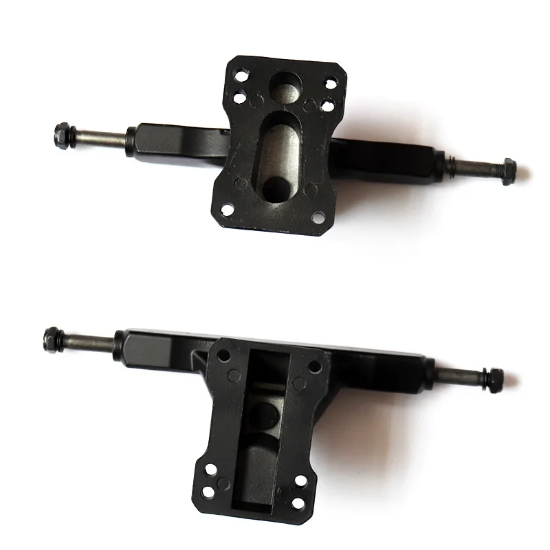 

Diy Skate Board Accessories Bracket Trucks Aluminium Alloy Cruiser Surf Carver Longboard Single Kicktail 2 Pcs 8 Inch Skateboard