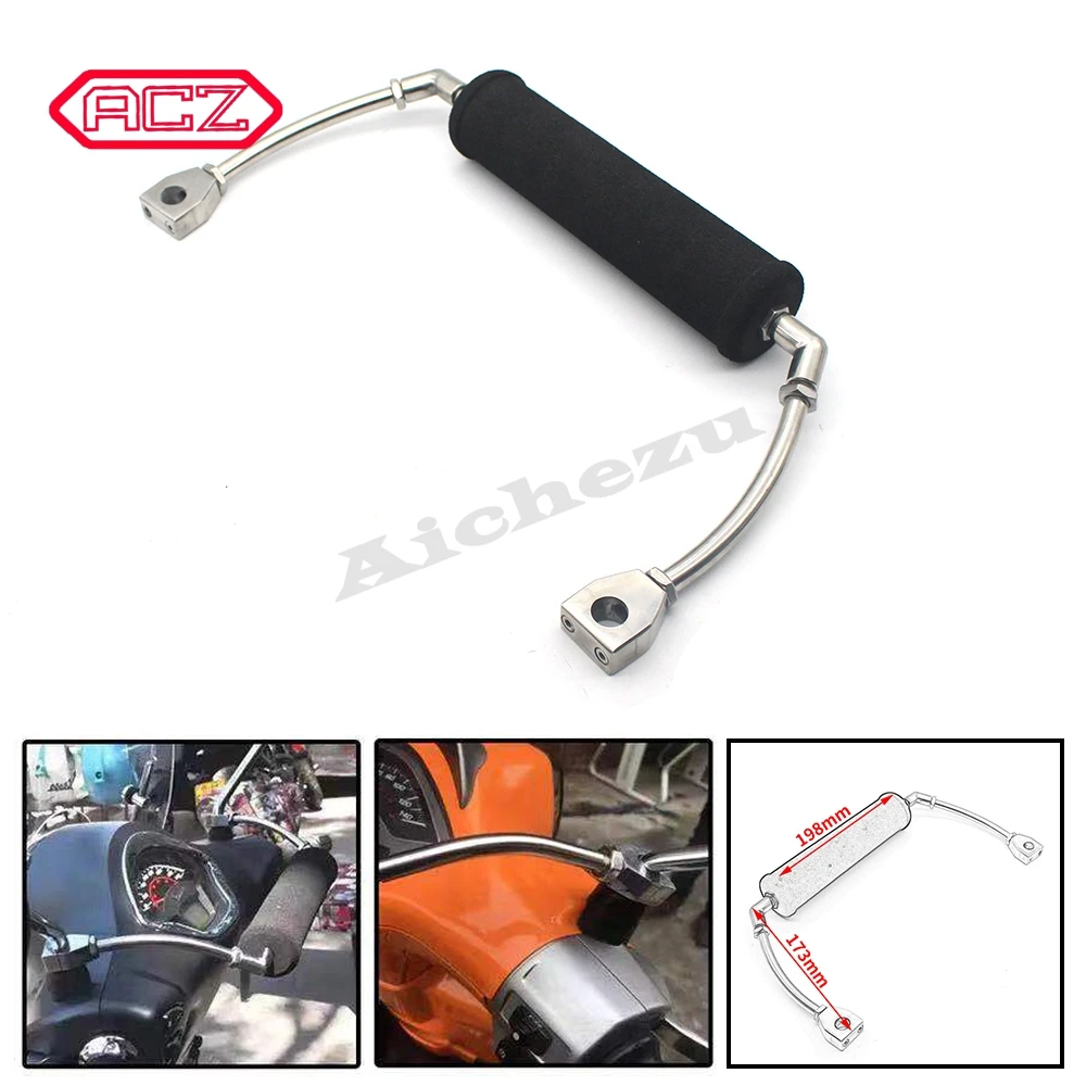 

Motorcycle Holder for Vespa Piaggio GTS 250 125 200 GTV LXV Sprint 150 Stainless Steel Children Safety Chest Protector Bracket