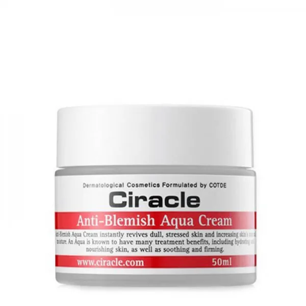 Крем для лица увлажняющий Ciracle Anti Blemish Aqua Cream acne 50мл|Дневные крема и увлажнители| |