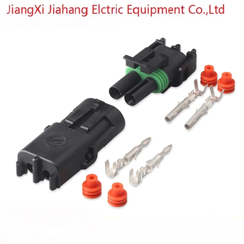 

174657-2 174655-2 Free shipping 200sets DJ3021Y-2.5-11/21 2Pin AMP Car Electrical Wire Connectors for VW,BMW,Audi,Toyota,