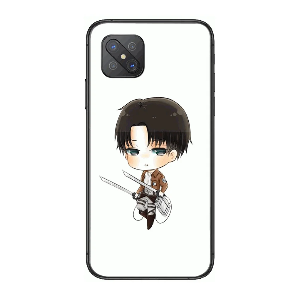 

anime attack Fashion Phone Case cover For OPPO A91 9 83 79 92s 5 F9 A7X Reno2 Realme6pro black tpu cell