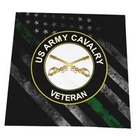 us army veteran cavalry table napkin kitchen towel cleaning cloth tea dining fabric placemats handkerchief decoration