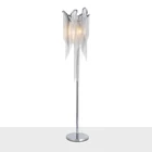 Напольная Лампа с кисточками в стиле пост-модерн, креативная алюминиевая цепь для гостиной и спальни, дизайнерский художественный светильник