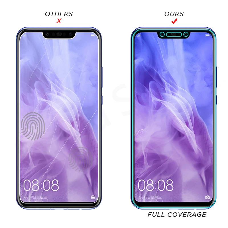 Закаленное стекло для Huawei P20 30 P30lite P20lite Защитная пленка экрана P20pro P30pro smart plus 2 шт. |
