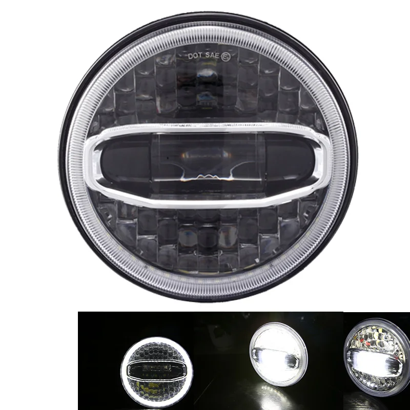 Новые фары для мотоцикла 7 ''белые DRL Hi ближнего света шоссейного Jeep Wrangler Jk| |