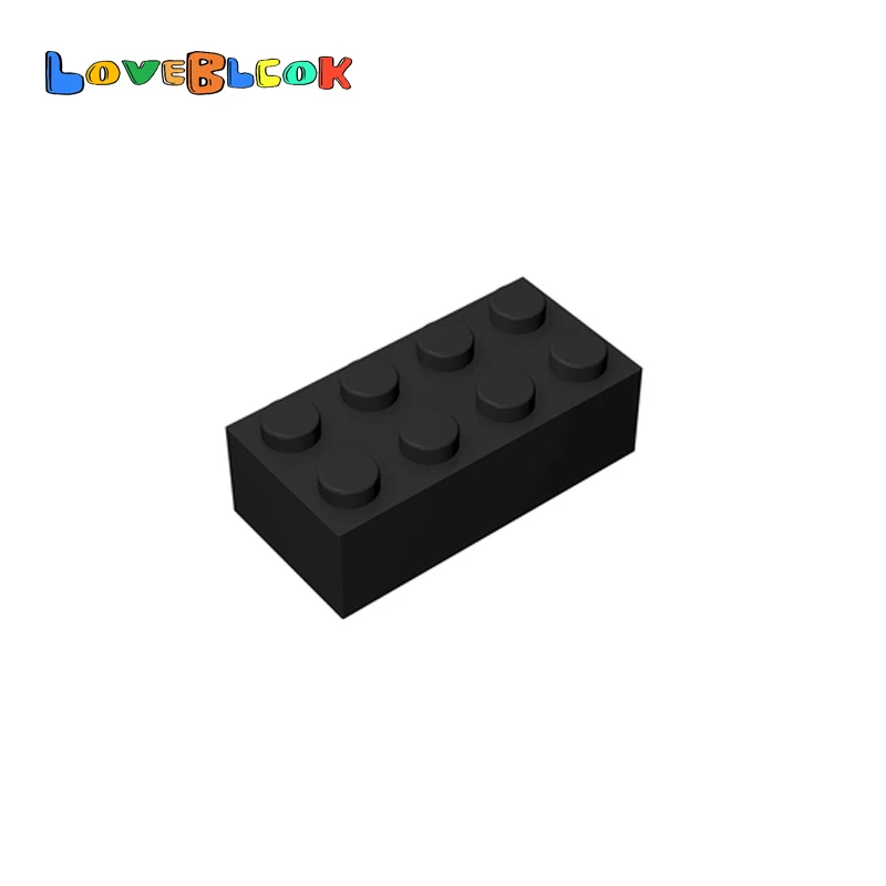 Кубики LoveBlock 2x4 сборные детали MOC игрушки сделай сам рождественский подарок