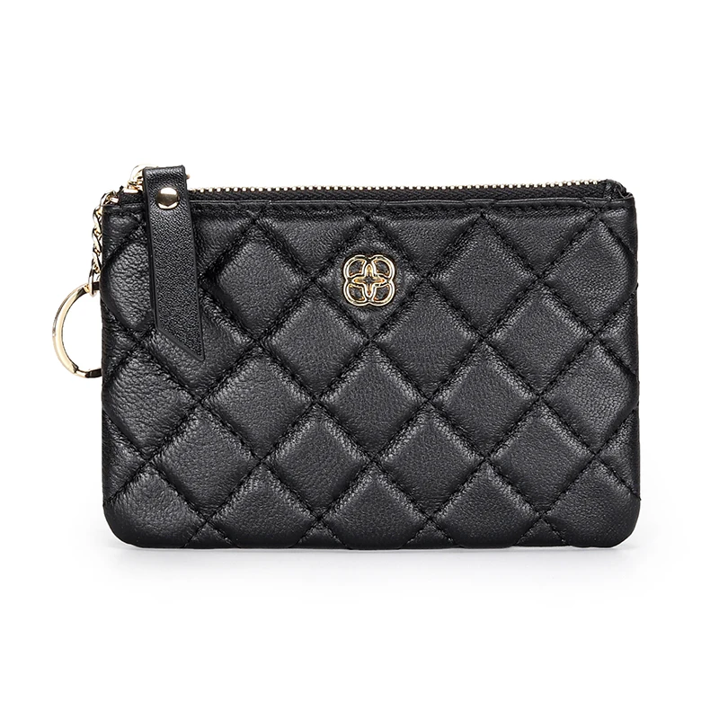 

Роскошные кошельки COMFORSKIN из 100% натуральной кожи на молнии для женщин, высококачественный ультратонкий женский кошелек из овечьей кожи, мал...