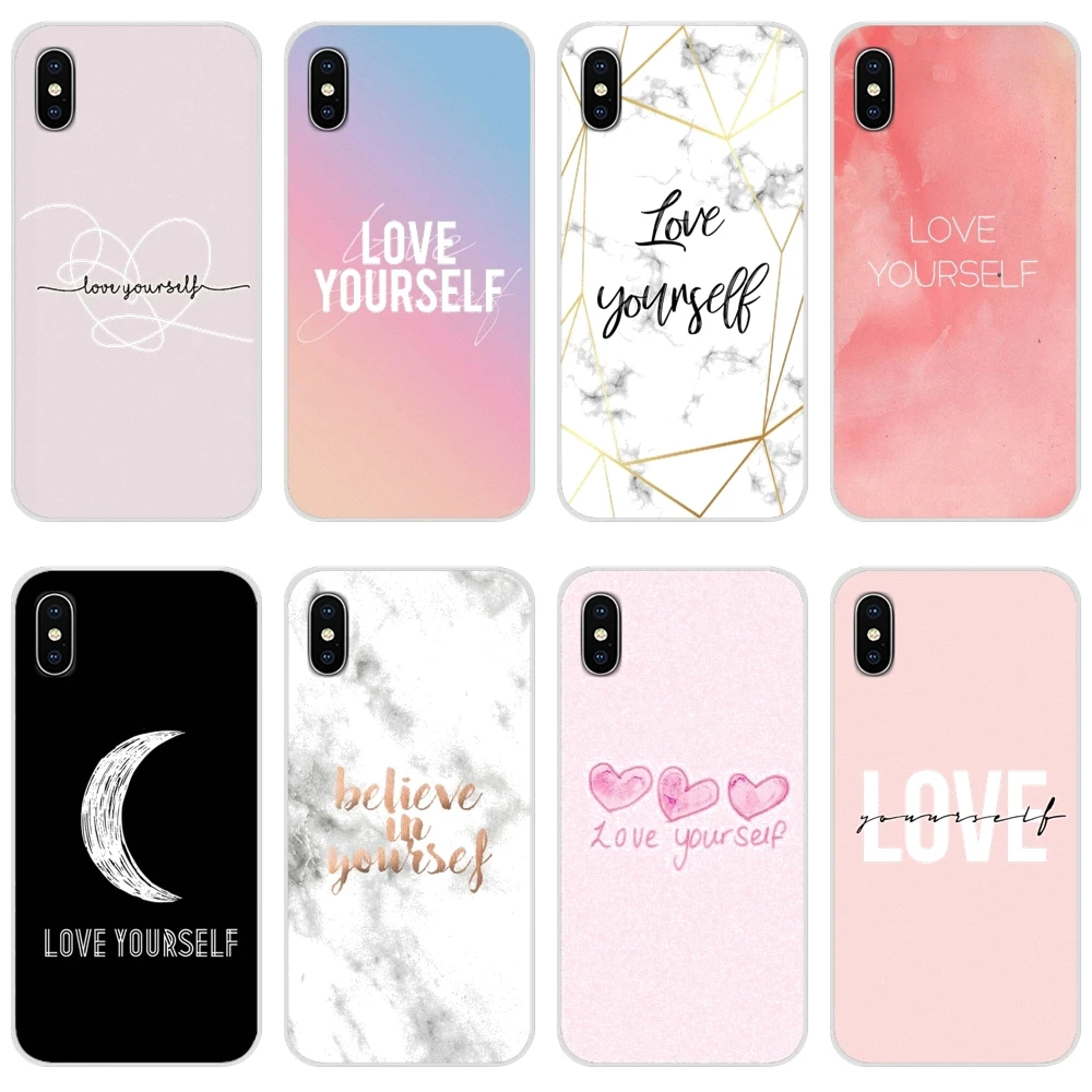 Для Huawei Y5 Y6 Y7 Y9 Prime Pro GR3 GR5 2017 2018 2019 Y3II Y5II Y6II Love Yourself художественные аксессуары чехлы