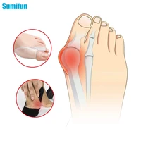 24pcs new arrival hallux valgus corrector silicone gel toe separator eases foot pain thumb valgus corrector foot massager