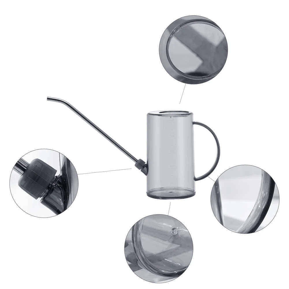 

Stainless Steel Long Mouth Watering Can With Meaty Watering Can Home Gardening Potted Watering Can Tool