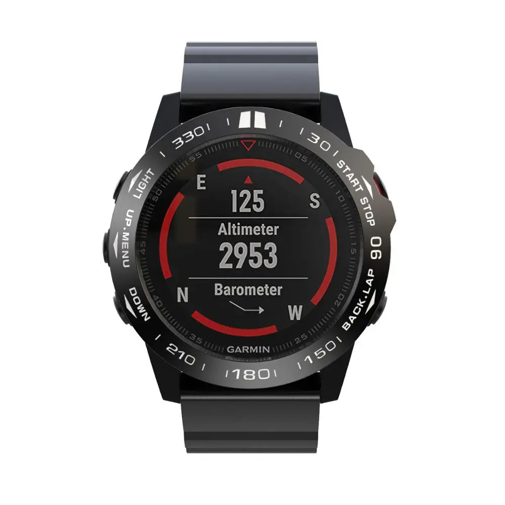 B3 Безель, кольцо, умные аксессуары для Garmin Fenix 5 5X3 3HR, браслет для часов, клейкая крышка, металлическое кольцо с защитой от царапин, Безель - Цвет: B3