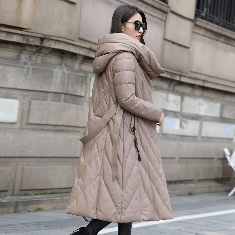 Куртка из натуральной кожи пальто овчины женская одежда новинка 2020 на белом