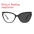 Бифокальные фотохромные очки для чтения для мужчин и женщин, большая оправа, солнцезащитные очки для дальнозоркости, точки для чтения, с диоптриями близорукости, NX