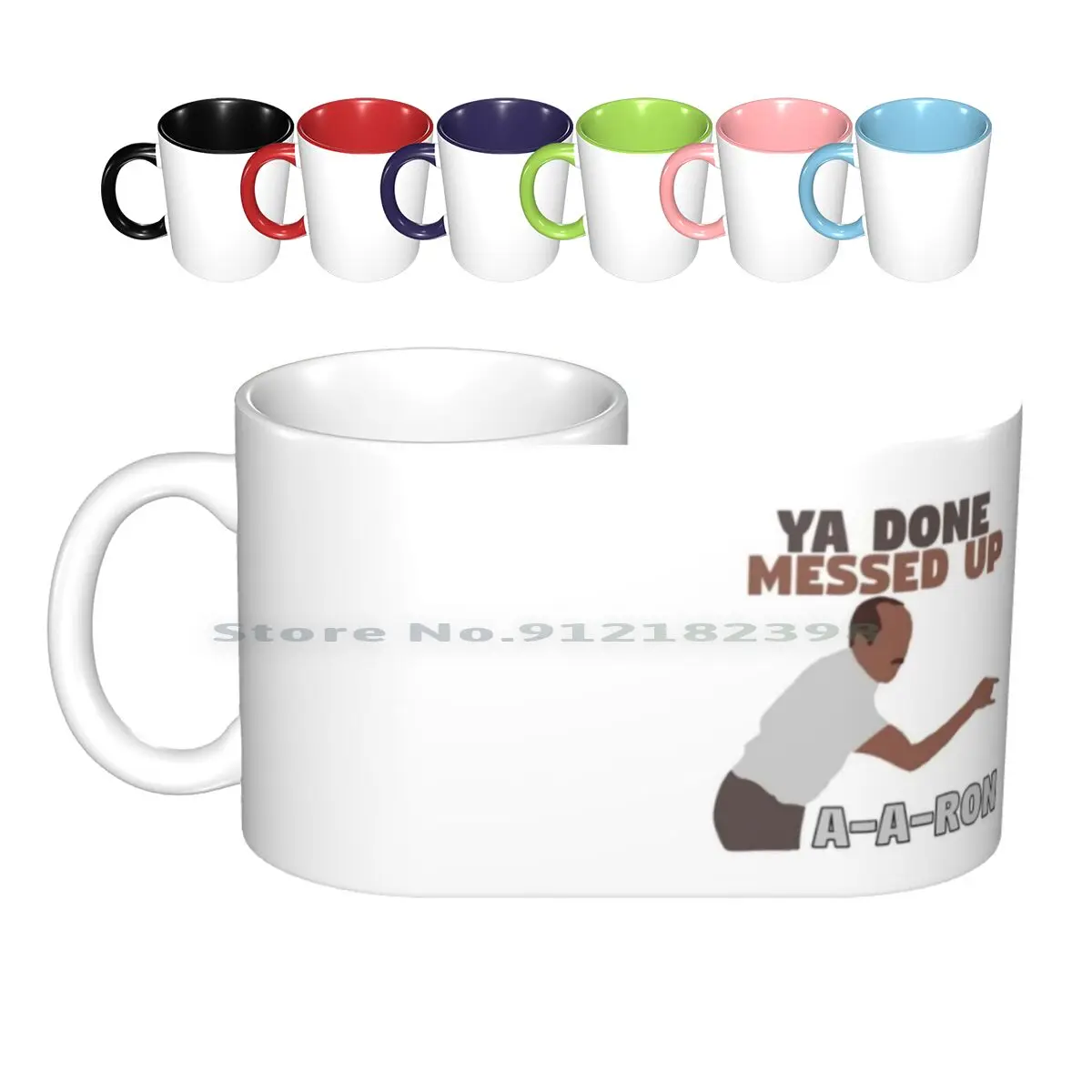 

Key And Peele - Ya Done Messed Up A - A - Ron Ceramic Mugs Coffee Cups Milk Tea Mug Key And Peele Substitute Teacher A A Ron Cre