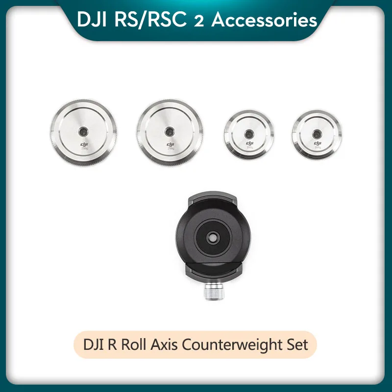 Набор противовесов оси рулона DJI R обеспечивает противовесные решения для камеры