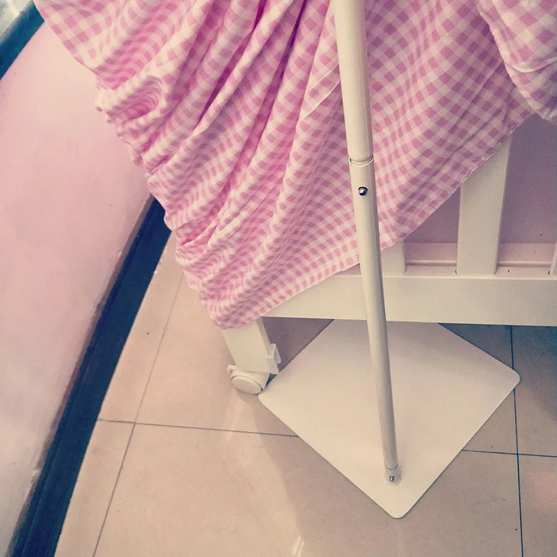 

with Metal Landing Support Fashion Crib Baby Bed Hanging Bed Canopy Mosquito Net Curtain Bed Decor princess tent play house toy