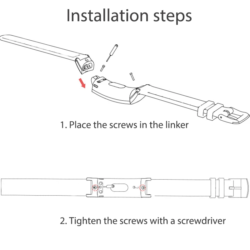 UTHAI P47 Genuine Leather Strap For Huawei Honor Band 3 Smart Watch Soft Bracelet | Watchbands