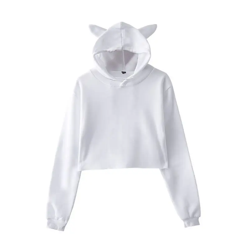 Женские толстовки с длинными рукавами и завязками для девочек милая шапочка