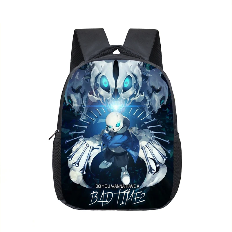 12-дюймовый рюкзак Undertale Sans для детского сада детские рюкзаки маленьких детей