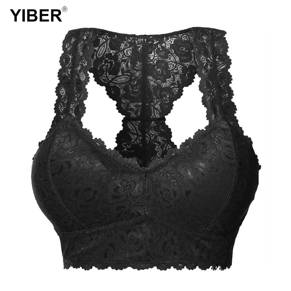 

Plus Size Bras Bralette Crop Top Seamless Plus Size Underwear Push Up Bra Backless Vest Sexy Lingerie Bralette Ultrathin