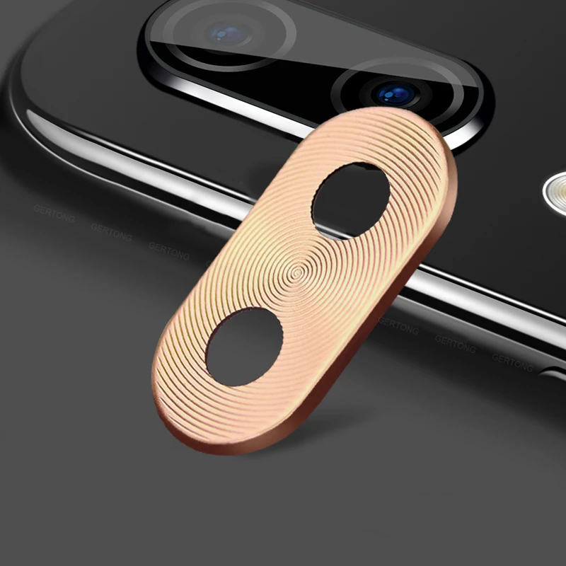 Gold Роскошный объектив камеры защитное кольцо покрытие алюминия для Xiaomi Redmi Note 7 чехол для камеры кольцо Защитная крышка для Redmi Note7 Pro - Цвет: Gold