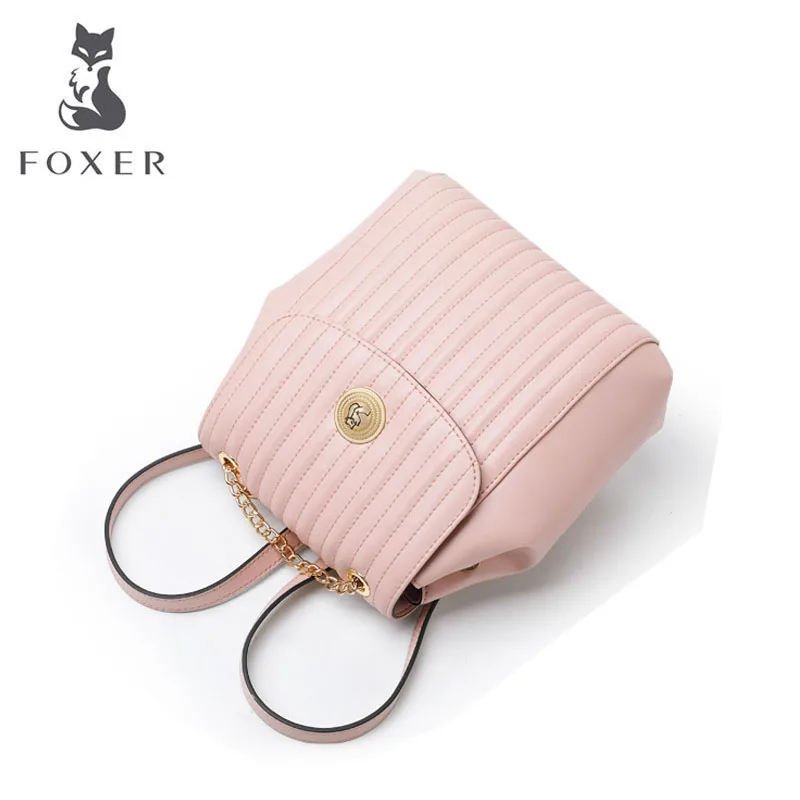 FOXER роскошный популярный высококачественный рюкзак женский 2019 Новая мода дикая